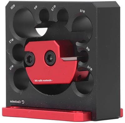 Verstelbare Boor Frees Dowel Rond Stok Hulpstukken, Plugmaker Jig Kit met Hardmetaal Mes voor Houtbewerking en Dowel Maker Tools