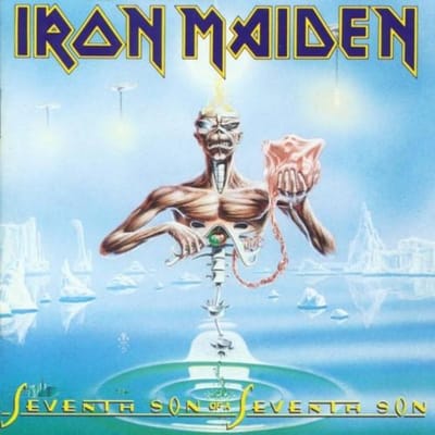 CD IRON MAIDEN Seventh Son Of A Seventh Son CDP7902582 CAPITOL 1988 VK VS Metal Gebruikt white