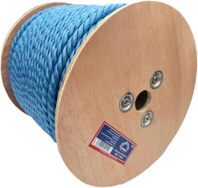 Polypropyleen Touw - Kunststof Koord - Bevestigen en Zekeren - Sterk en Slijtvast - 100 Meter 10mm - Blauw