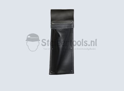Blokwaterpashouder Zwart Leer
