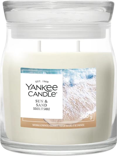Yankee Candle - Sun & Sand Medium Jar - tot 50 branduren