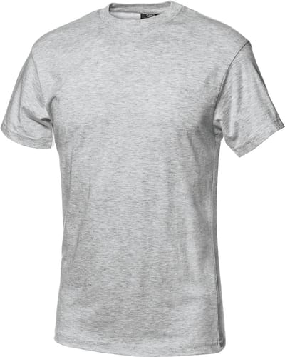 SIR SAFETY SIRFLEX Korte mouw Werk T-shirt HEREN Grijs 12 Stuks - 100% Katoen - 140 g/m² - Versterkte Naden