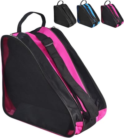 Roze Schaatstas voor Unisex - Ruim en Functioneel