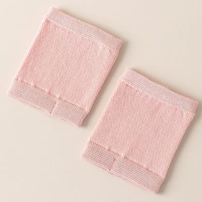 Chaussettes demi-paume pour femmes, chaussettes d'été fines pour moitié de pied, chaussettes à deux doigts/orteils séparés pour hommes et femmes, chaussettes bateau en coton rose