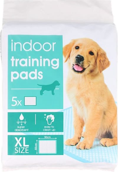 3x 5 Indoor Plasmatten | 15 Pads | Trainings pads puppy's | 60x90cm | Puppy trainen | Zindelijkheid | Zindelijkheidstraining | Honden toilet | Dieren toilet | Voordeelverpakking