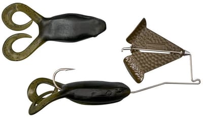 Spro Squealer Toad Buzzbait Green Pumpkin Green Pumpkin