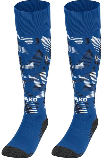 Jako Sonic Voetbalkousen - Royal / Zwart / Wit | Maat: 35-38