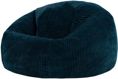 icon - Kingston XL Zitzak Fauteuil - Ribfluweel - Blauwgroen