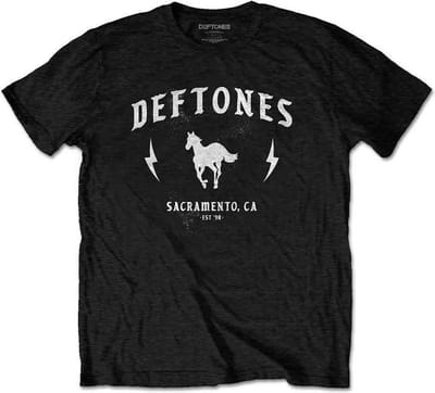 Deftones - Electric Pony Heren T-shirt - S - Zwart