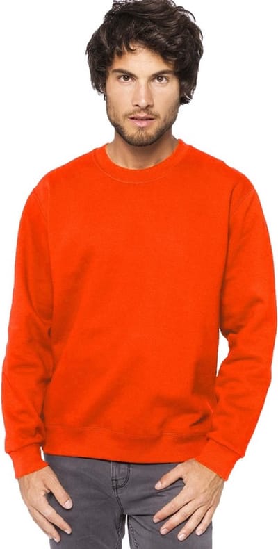 Oranje sweater/trui katoenmix voor heren - Holland feest kleding - Supporters/fan artikelen S