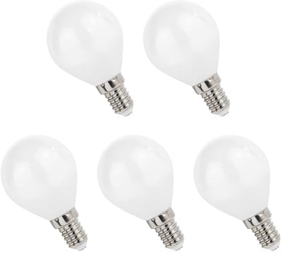 Spectrum LED Lamp E14 4W 230V - 410 Lumen - 4000K Neutraal wit - Natuurlijk licht - Energiezuinig - 5 stuks