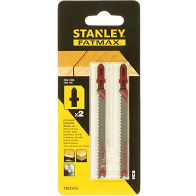 Stanley Decoupeerzaagblad Hout Fatmax - 100mm - 2 Stuks