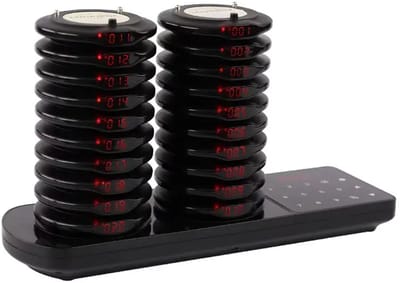 20 Buzzers / Pagers Waterdichte Vibrerende Draadloze Oproepsysteem Pieper Restaurant pager systeem