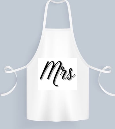 Akyol - mrs Keukenschort - Mister or miss - mevrouw - verjaardagscadeau - cadeau voor vrouwen - kado - 82 bij 71 cm