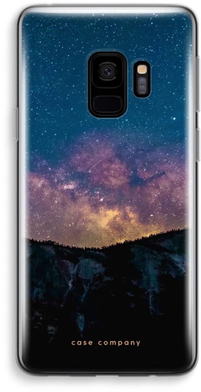 Case Company® - Hoesje geschikt voor Samsung Galaxy S9 hoesje - Travel to space - Soft Cover Telefoonhoesje - Bescherming aan alle Kanten en Schermrand