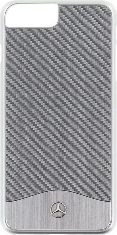 Mercedes-Benz Carbon Back Case - Apple iPhone 7/8 Plus (5.5") - Zilver