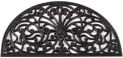 Smart Garden Products - Deurmat Halve maan - Rubber - 45 x 75 cm