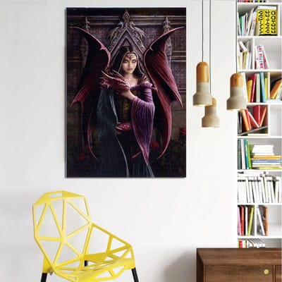 Volledige ronde Diamond schilderij 5D vrouw Diamond borduurwerk mozaïek Cross Stitch portret Home Decor 20X30CM