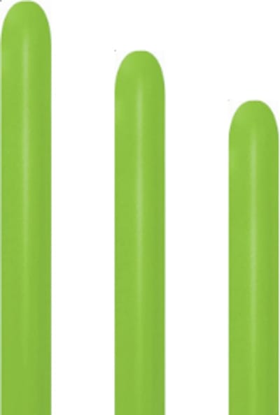 Modelleerballon Sempertex 260 Neon Green 230 - 50 stuks