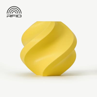 Bambu Lab - PLA Matte 1.75mm Filament – 1kg – limoen geel (Lemon Yellow) - zonder spoel