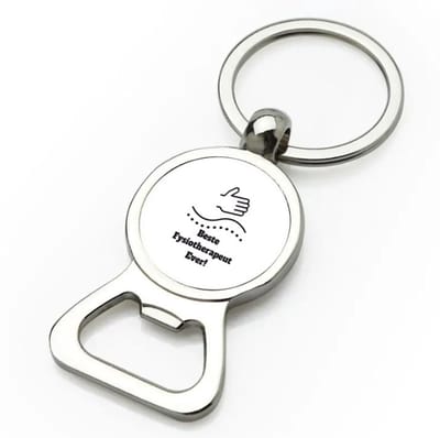 Akyol - beste fysiotherapeut flesopener - Beste fysiotherapeut - therapeut - cadeau - 9 bij 3 cm