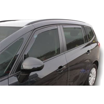 Déflecteurs d'air - J&J AUTOMOTIVE - Opel Zafira C Tourer - Fumé - Acrylique renforcé - Installation facile