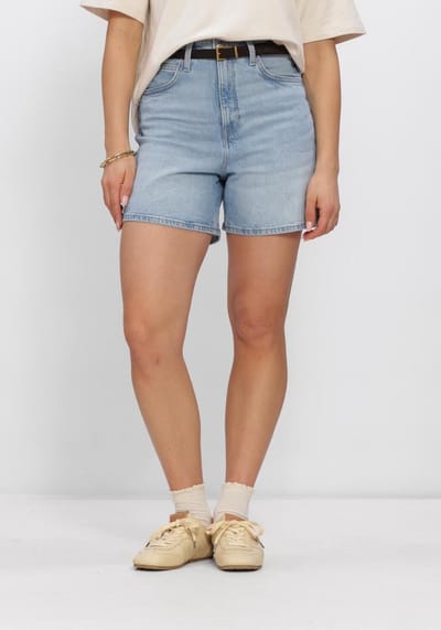 Lee Stella Short 112381379 Jeans Dames - Broek - Lichtblauw - Maat 30