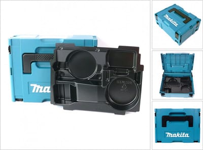 Makita MAKPAC 2 systeemkoffer - met inzetstuk voor BGA / DGA 452