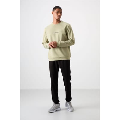 Bedrukt Fleece Sweatshirt en Broek Set