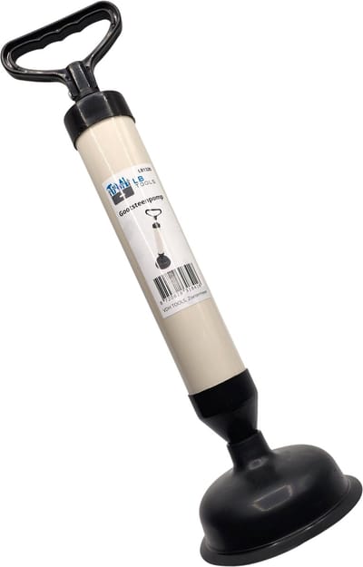 LB Tools gootsteen afvoer ontstopper pomp met zuignap ontstoppingspomp plopper vacuümpomp