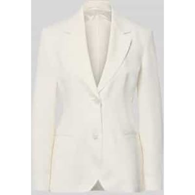 regular fit lange blazer van puur linnen model 'BELLO'