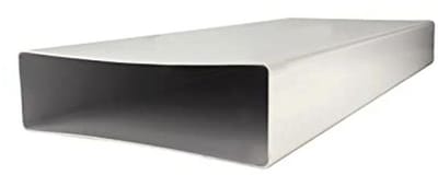 Ventilatiebuis PVC 55 x 220 mm - Ronde en Platte Kanaalsystemen voor Ventilatie