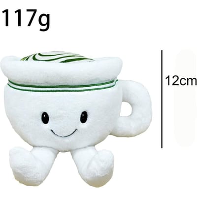 12cm Schattige Mini Matcha Pluche Pop Grappige Matcha Knuffel Speelgoed Verjaardagscadeau Fans Verzameling Bureaublad Decoratie 12cm