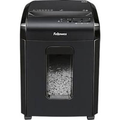Papiervernietiger Fellowes Powershred 10M, microdeeltjes gesneden 2 x 12 mm, P-5
