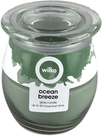 Wilko Geurkaars - Afsluitbaar Glas - Lange Brandduur 55u - Ocean Breeze - Groen - By Spaas