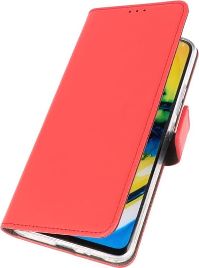 Bestcases Pasjeshouder Telefoonhoesje - Portemonnee Wallet Cases - Huawei Hoesje - Huawei P40 Lite - Rood