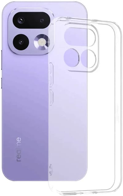 Hoesje geschikt voor Realme 16 Pro - Techsuit Clear Silicone Back Cover - Transparant