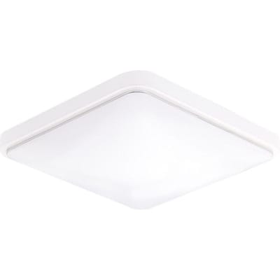Vierkante L-ED Plafondlamp AC220-V Witte Kleur Keuken Balkon Veranda Modern Paneel Lichtarmatuur 20x20cm zilver