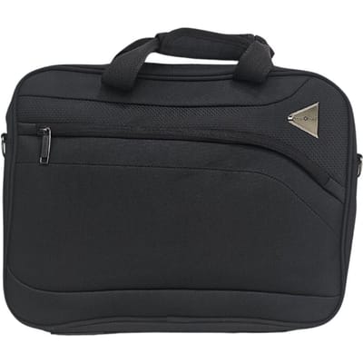 Lichtgewicht zwarte laptoptas