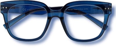 Noci Eyewear NCE341 Leesbril Asti +1.00 - Donkerblauw - groot montuur