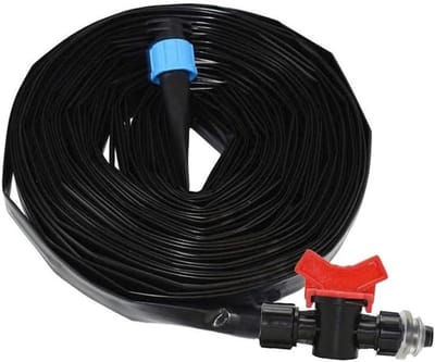 Druppelirrigatieslang - Soaker tape - Planten Water Geven - PE-bestendig materiaal - 30 meter - Zwart