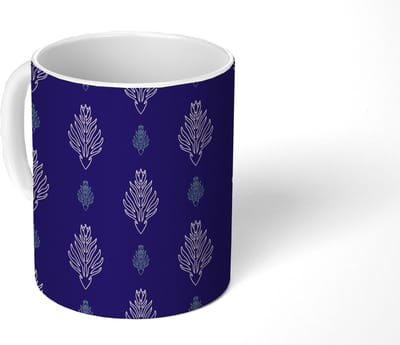 Mok - Koffiemok - Art Deco - Contour - Patronen - Mokken - 350 ML - Beker - Koffiemokken - Theemok