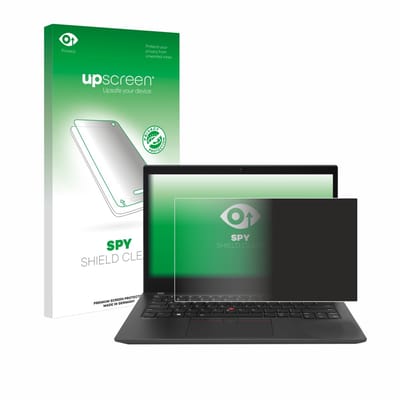 upscreen - privacy screenprotector voor Lenovo ThinkPad T14s Gen 2 - Folie Beschermfolie Blauwlichtfilter