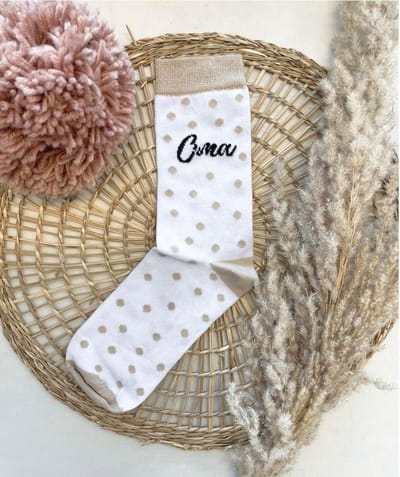 Sokken voor oma - kerst cadeautje voor oma - maar 36-40 - huissokken - kerstsokken