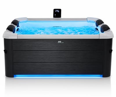 MSpa Oslo Frame Jacuzzi 6 Persoons - Zwembad Verlichting - Buitenbad - Hottub - Bubbelbad - Hottubs - Spa Accessoires - Jacuzzi
