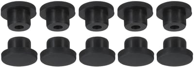 Dailygoods- Siliconen Stopper Flexibel - Gatenplug 14-15mm - 10 Stuks - Hoogwaardig Siliconenrubber - T-vormig Ontwerp - Schokbestendig - Gatplug
