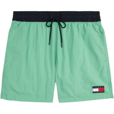 Tommy Hilfiger Medium Drawstring swimshort - heren zwembroek - groen