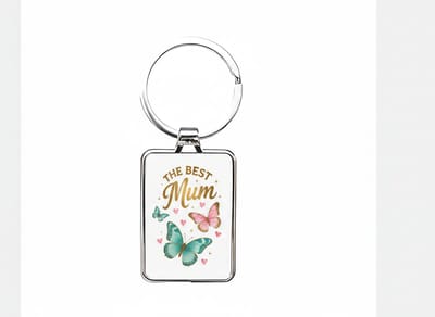 Sleutelhangerl met Uniek Design | Ontwerp Jouw Eigen sleutelhanger | Handgemaakt Cadeau | Gepersonaliseerd op Aanvraag | Enkel of Grote Bestelling
