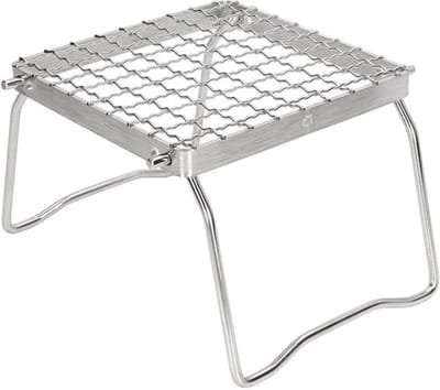 OmGoods - Dailygoody - Inklapbare BBQ-grillrek - Roestvrijstalen mini-barbecue