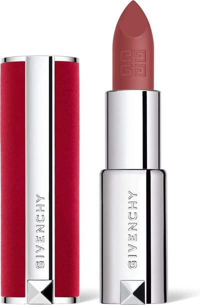 Givenchy Le Rouge Deep Velvet Lipstick 28 Rose Fumé - Warm Copper Pink